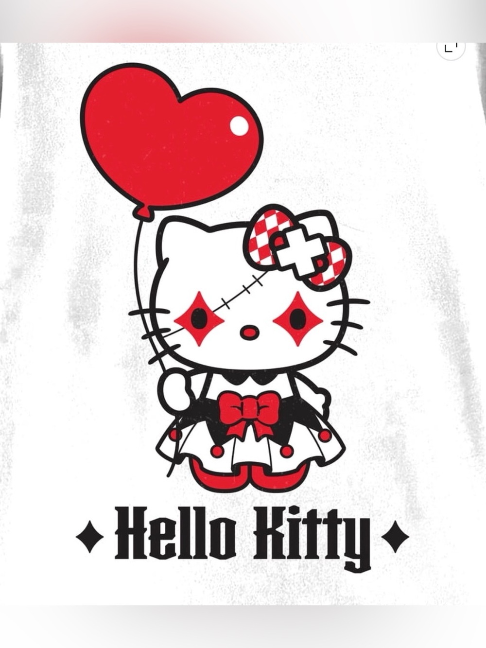 Hello Kitty Gothic Tee - Picture 3 of 3
